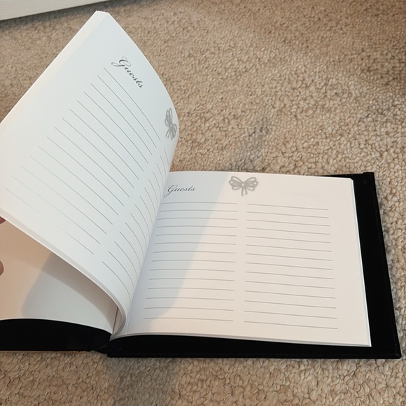 Wedding guest book - silver - Picture 5 of 7